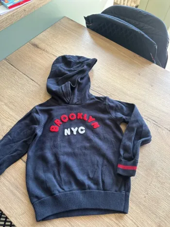 Pull à capuche