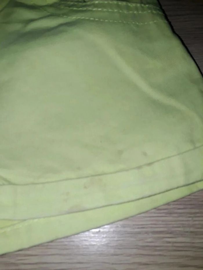 Short jaune - photo numéro 2