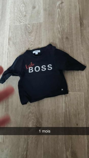 Maillot manches longues 1 mois