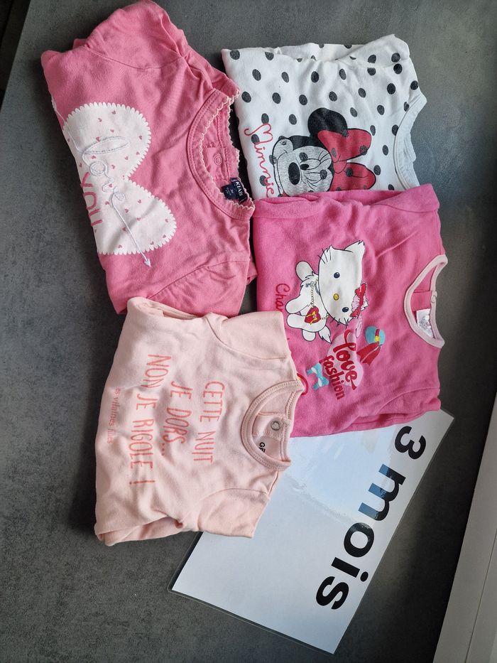 Lot 3 mois filles