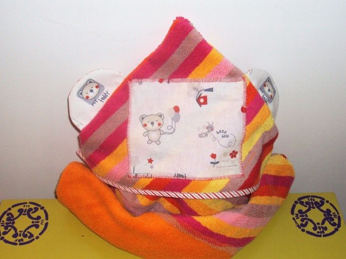 Cape de bain douillette et épaisse, grande dimension