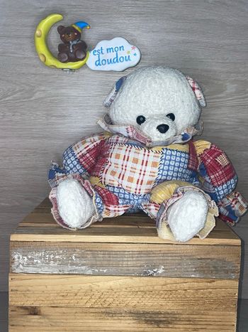 AJE122 doudou ours 🐻 ajena