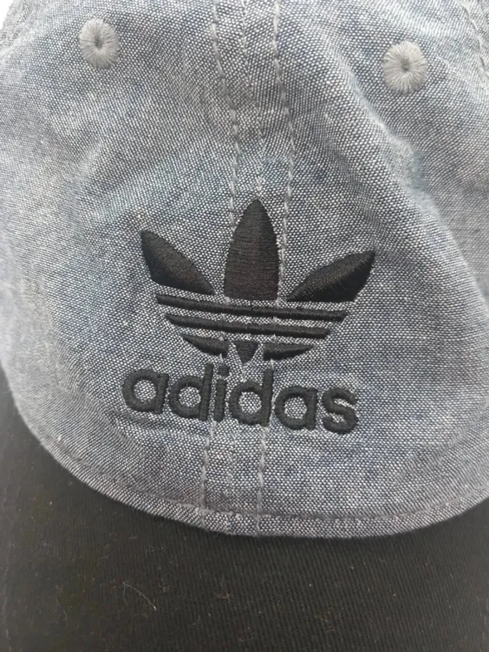 Casquette Vintage Adidas Bleu Marine - photo numéro 5