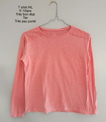 T shirt ML 9-10ans