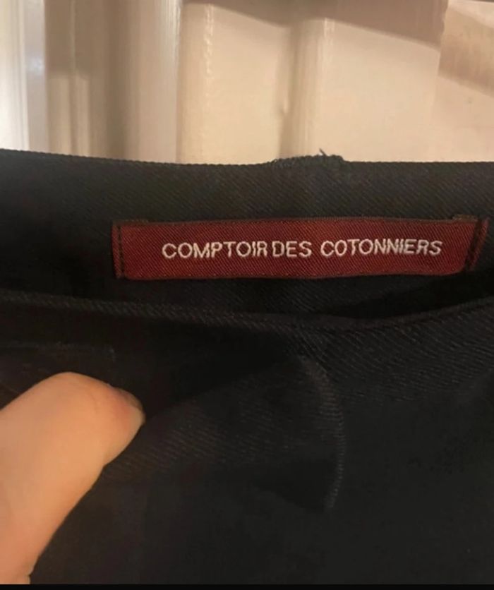 Pantalon en laine comptoir des cotonniers - photo numéro 5