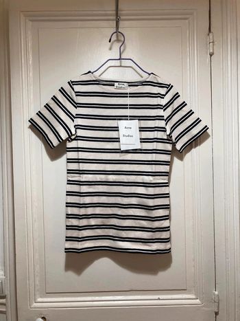 Robe courte rayée Acne Studios 4/6 ans Mini Dodora