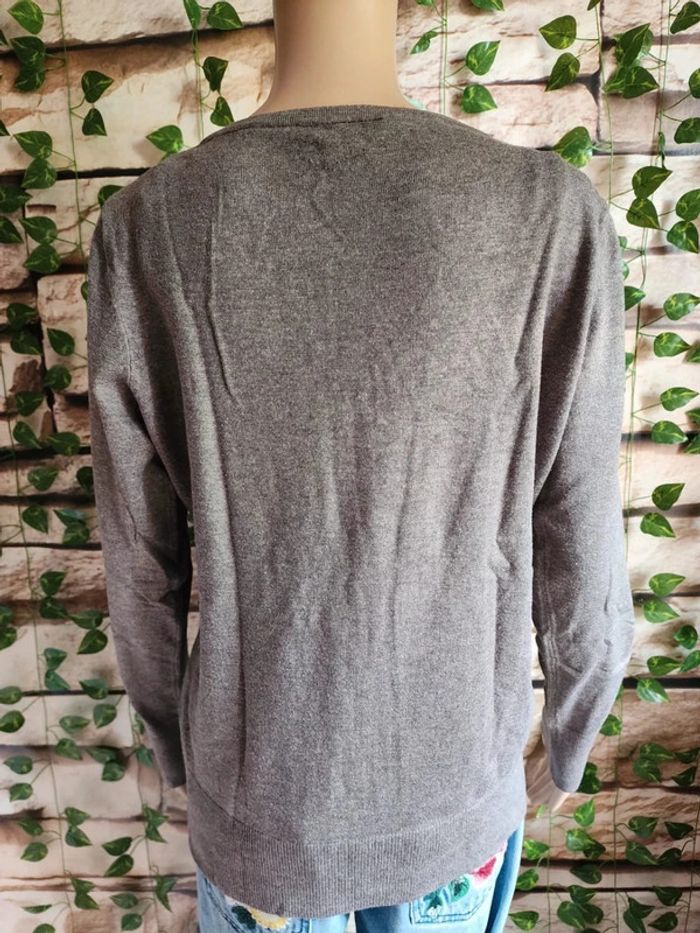 🌸Pull fin gris Camaieu Taille 42 🌸 - photo numéro 3
