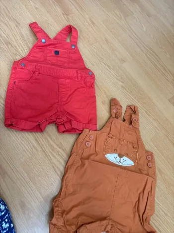 2 salopette short