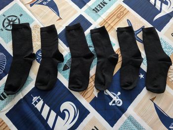 LOTS DE 3 PAIRES DE CHAUSSETTES GARÇON 👦 NOIR NEUF MIXTE BOYS OU GIRLS TAILLE 27/30