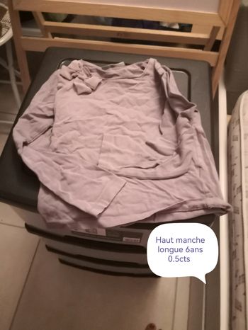 Vêtements fille et garçon (info sur les photos)