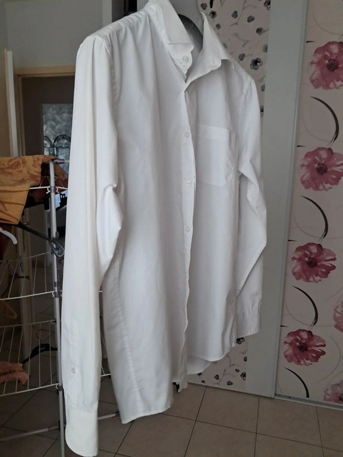 Chemise blanche manches longues - photo numéro 4