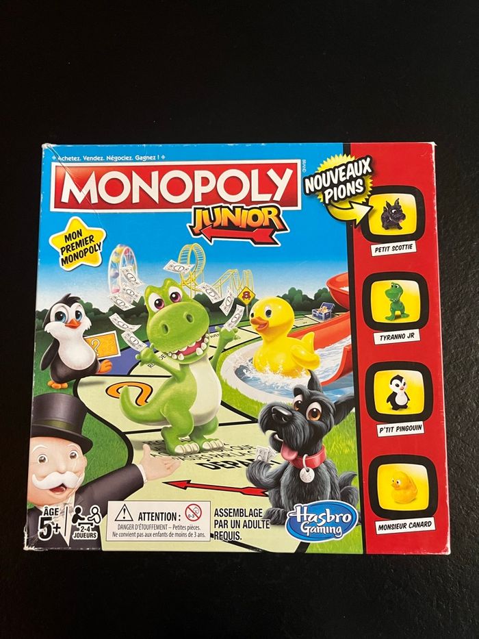 🎲 Monopoly Junior – Hasbro – Jeu complet dès 5 ans - photo numéro 3