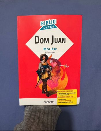 Livre Dom Juan de Molière.