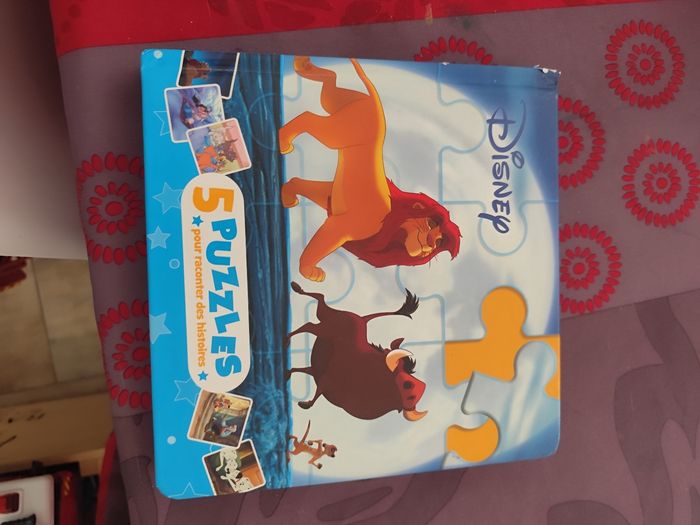 Livres puzzle disney