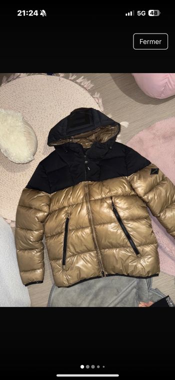 Doudoune bien chaude quasi neuve porté une fois taille m