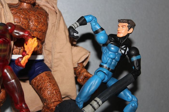 x4 Figurines les 4 fantastiques - Marvel - photo numéro 16