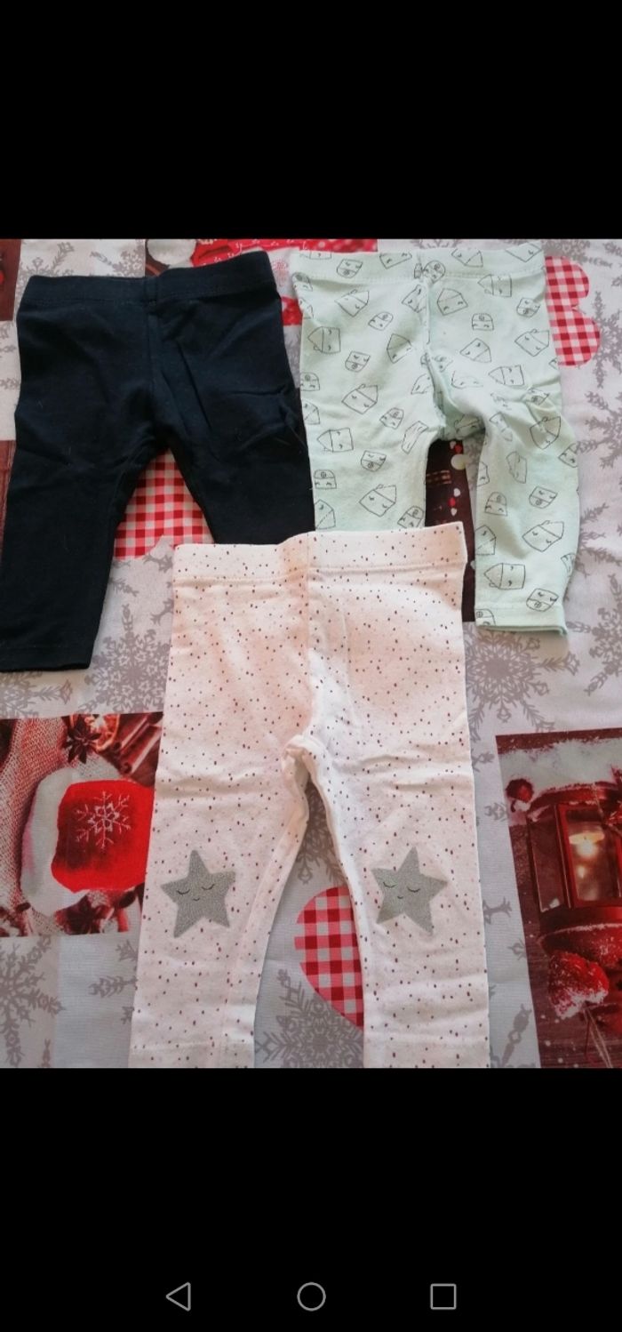 Lot 3 leggings