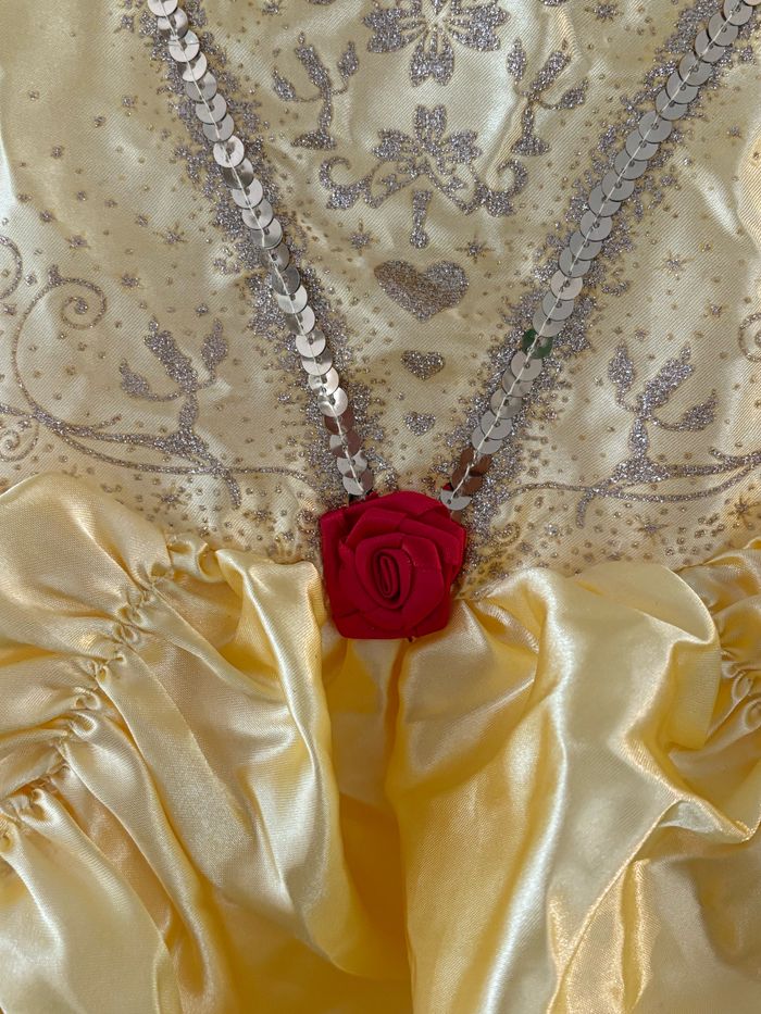 Déguisement princesse Disney  Belle 5/6 ans - photo numéro 4