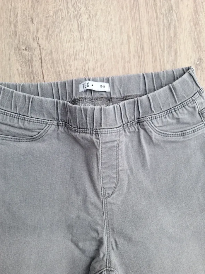 Jegging gris fille 13/14ans - photo numéro 2