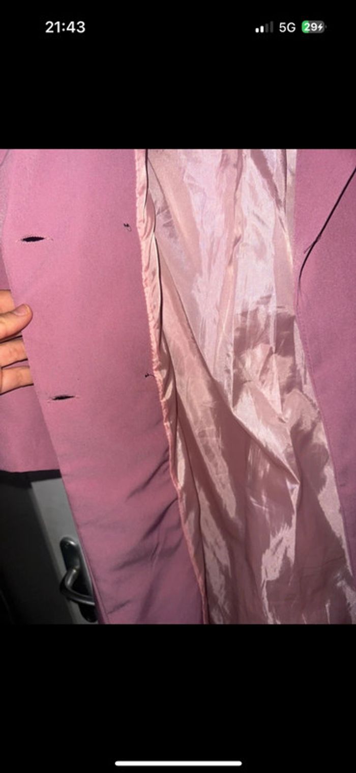 Trench long rose - photo numéro 5