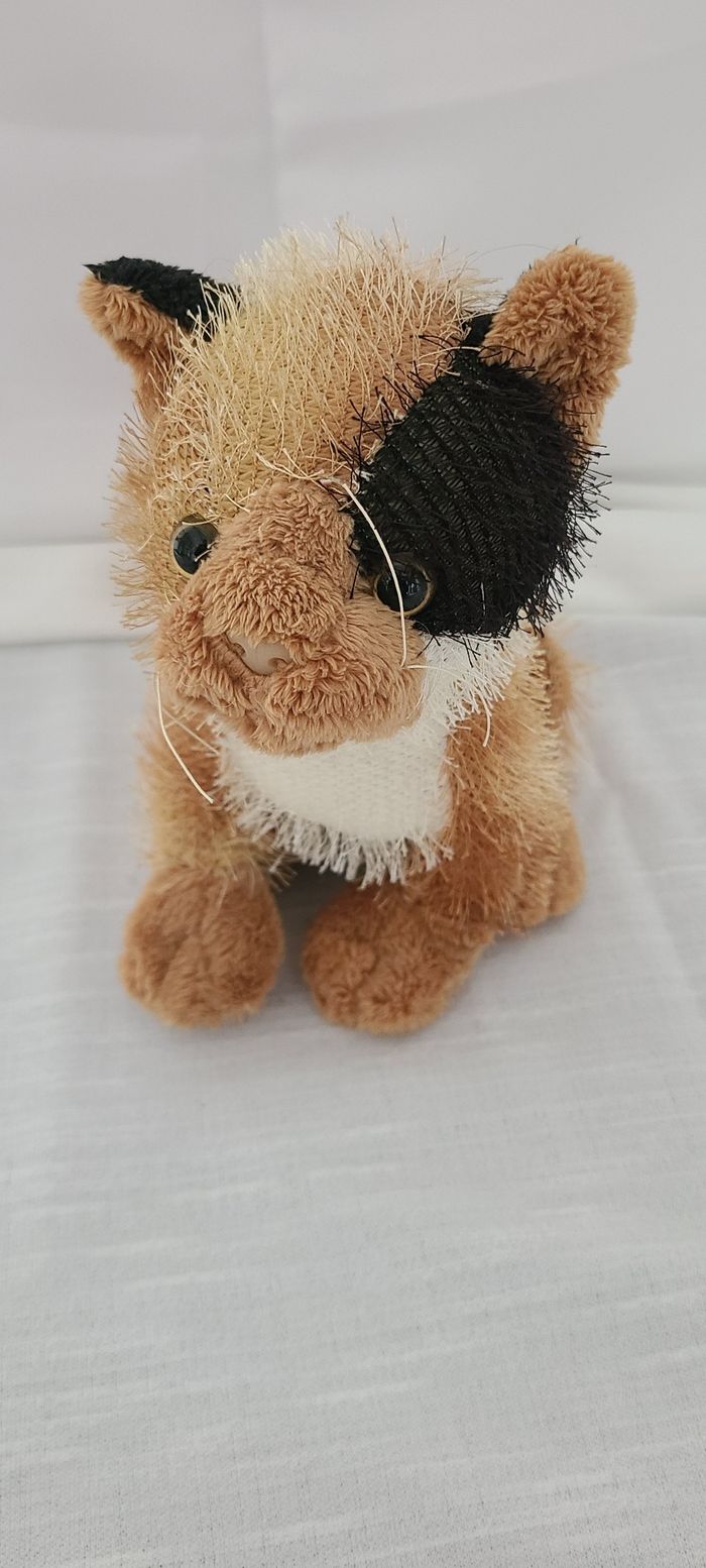Anna club plush doudou chat