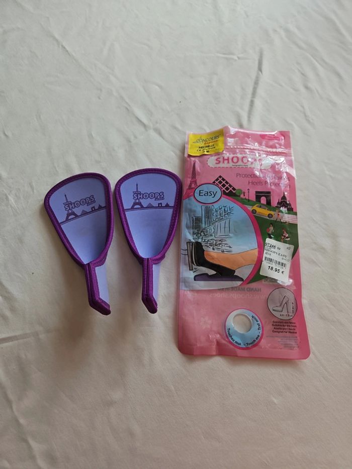 Protections Shoops pour talons- spécial conduite-violet