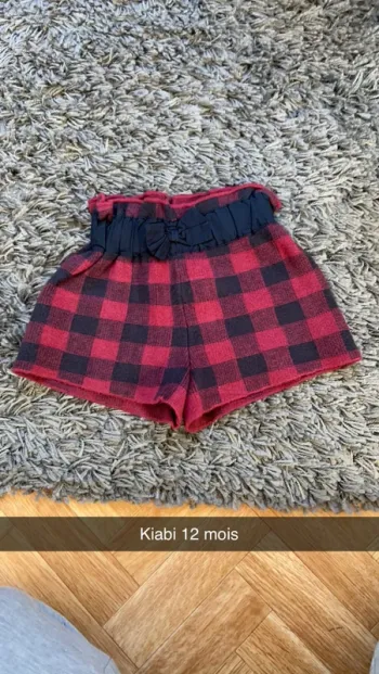 Short Kiabi 12 mois