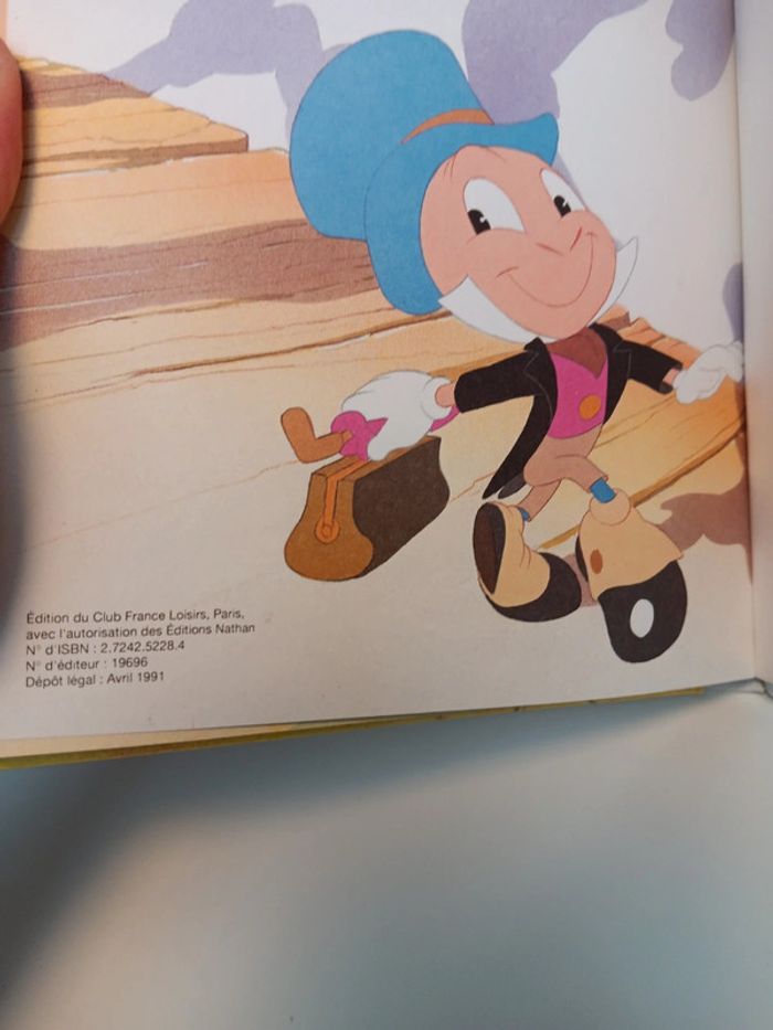 Livre Walt Disney vintage Pinocchio 111 pages - photo numéro 8