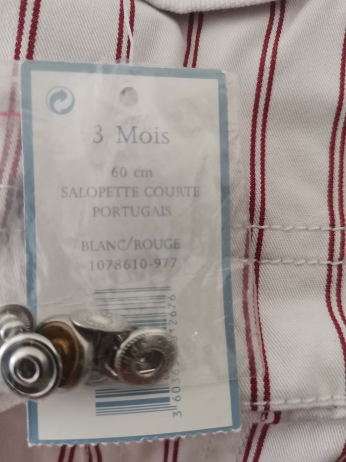 Salopette jacadi 3 mois - photo numéro 3
