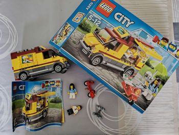 Lego city camion pizza