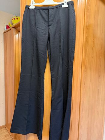 pantalon à jambe large 