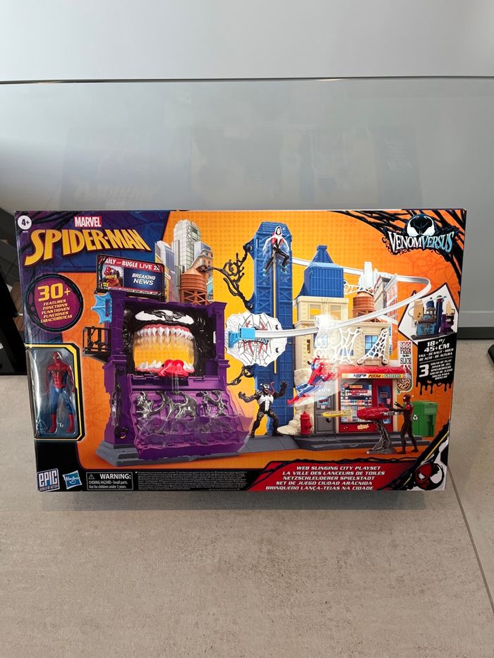 Spiderman la ville des lanceurs de toile