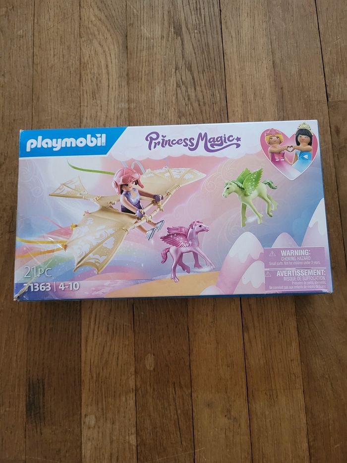 Playmobil princesse et ses poulains ailés
