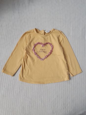 Tee shirt manches longues TAO 24 mois
