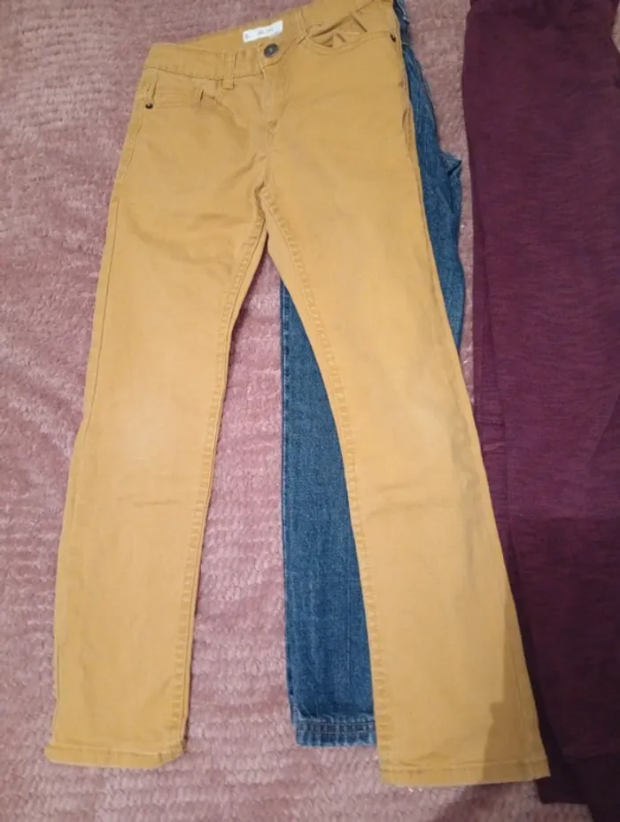 Lot pantalons 10 ans - photo numéro 3