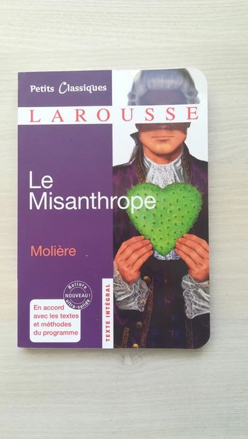 Livre Le Misanthrope - V92B