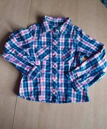 Chemise fille 122/128 cm (7/8 ans)