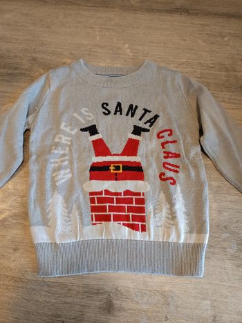 Pull de Noël 3 ans garçon