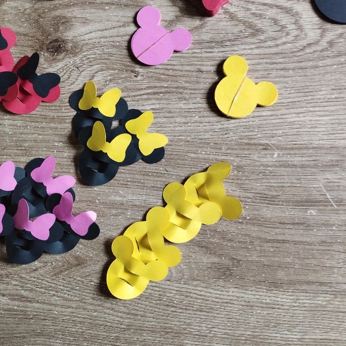 💖 Lot décoration Disney confettis et décoration pour pailles 💖 #emyfleury_decorations - photo numéro 4