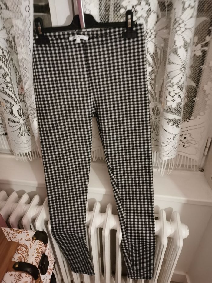 Leggins " écossais pied de poule chaud" - photo numéro 2