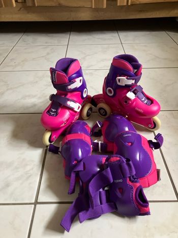 Patin roller Oxelo et protections