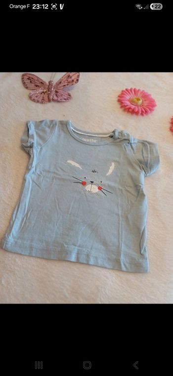 T.shirt bébé taille 3 mois