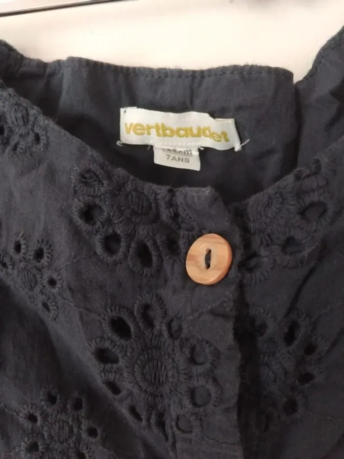 Robe dentelle anglaise verbaudet t7ans - photo numéro 9