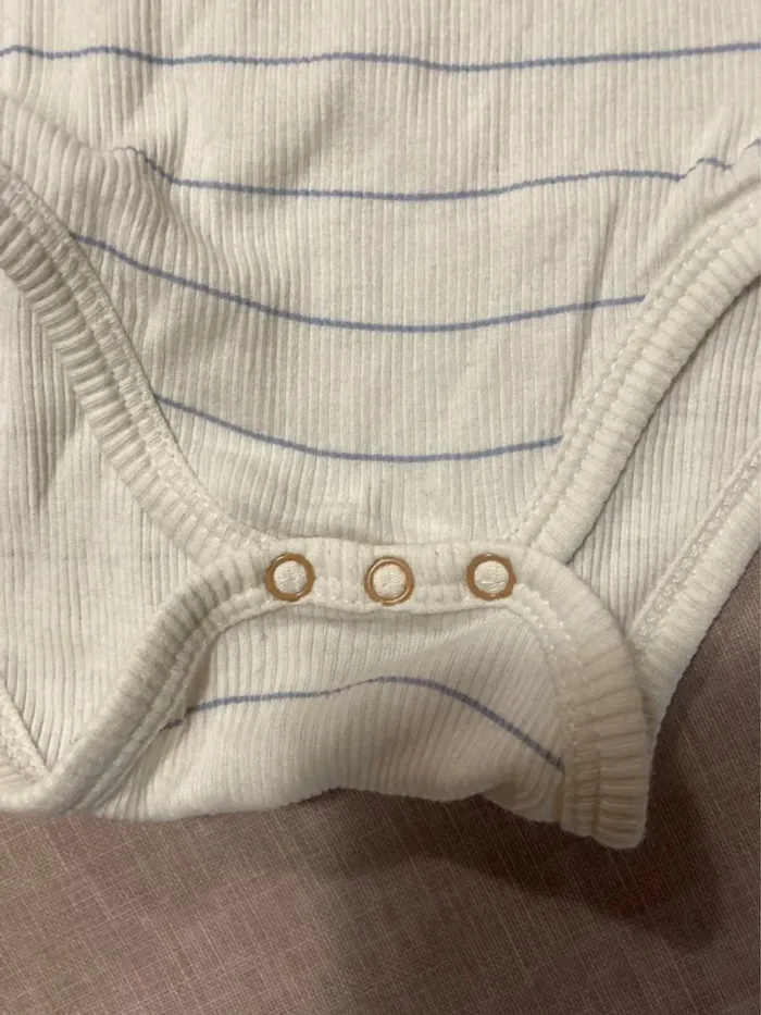 Body bébé Kiabi rayé 18 mois – motif cookie 🍪 - photo numéro 4