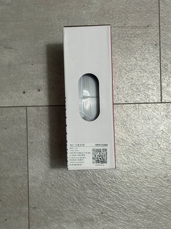 Filament PETG blanc kingroon - photo numéro 6