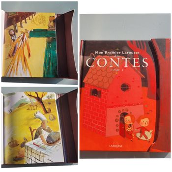 Beau livre avec rabat : Mon premier Larousse des contes, tome 2