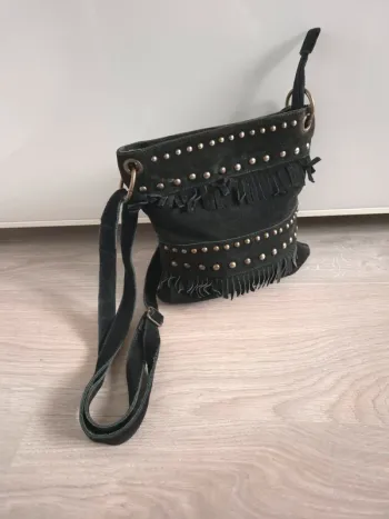 Sac bandoulière en cuir Tissaia