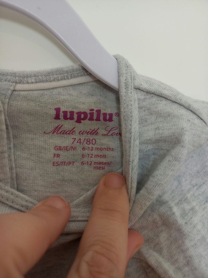 Tee-shirt LM lupilu 6-12 mois - photo numéro 2