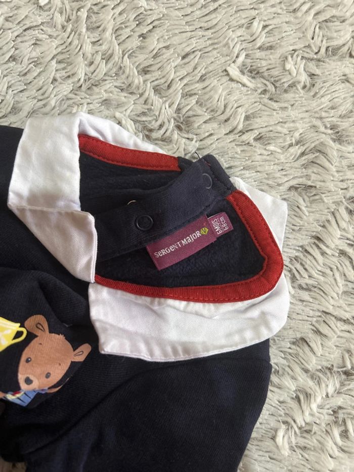 Polo manches longues sergent Major - photo numéro 3