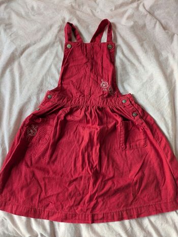 Robe salopette sergent major 9 ans